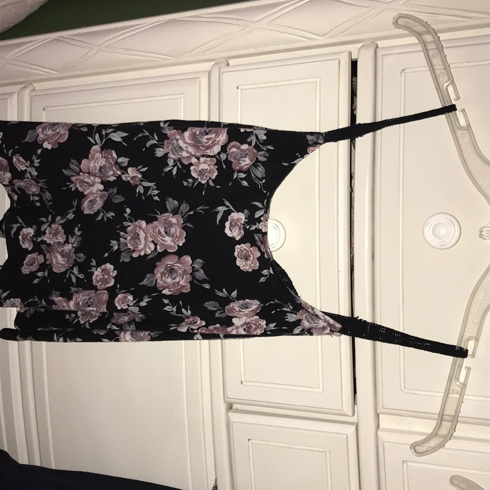 Floral tank top